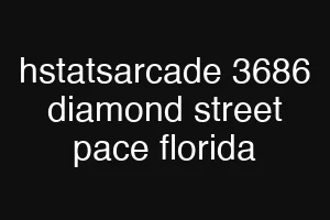 hstatsarcade 3686 diamond street pace florida